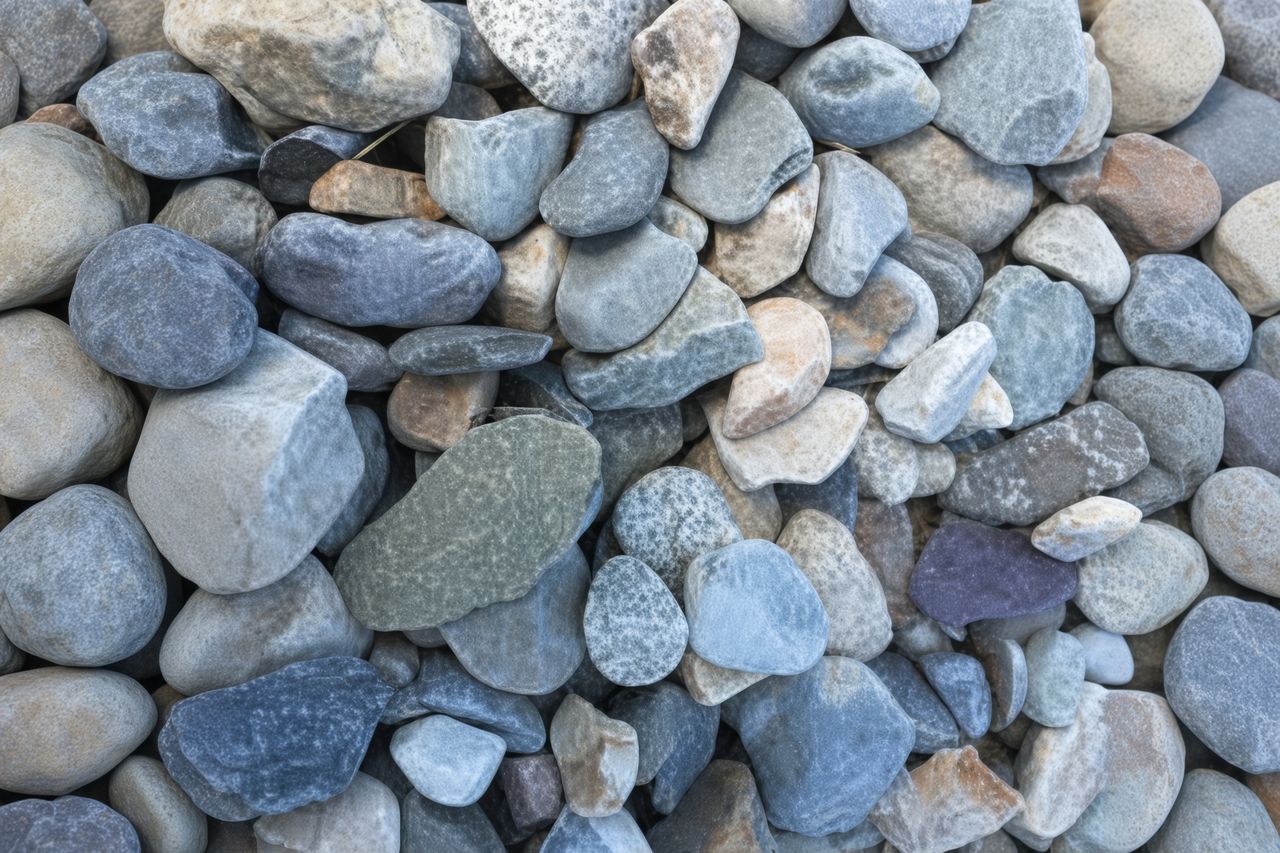 Blue Montana River Rock