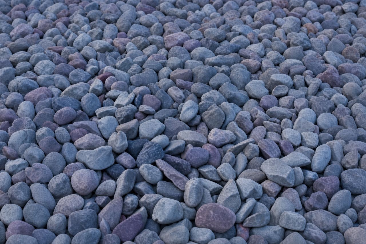 Northern Glacier River Rock